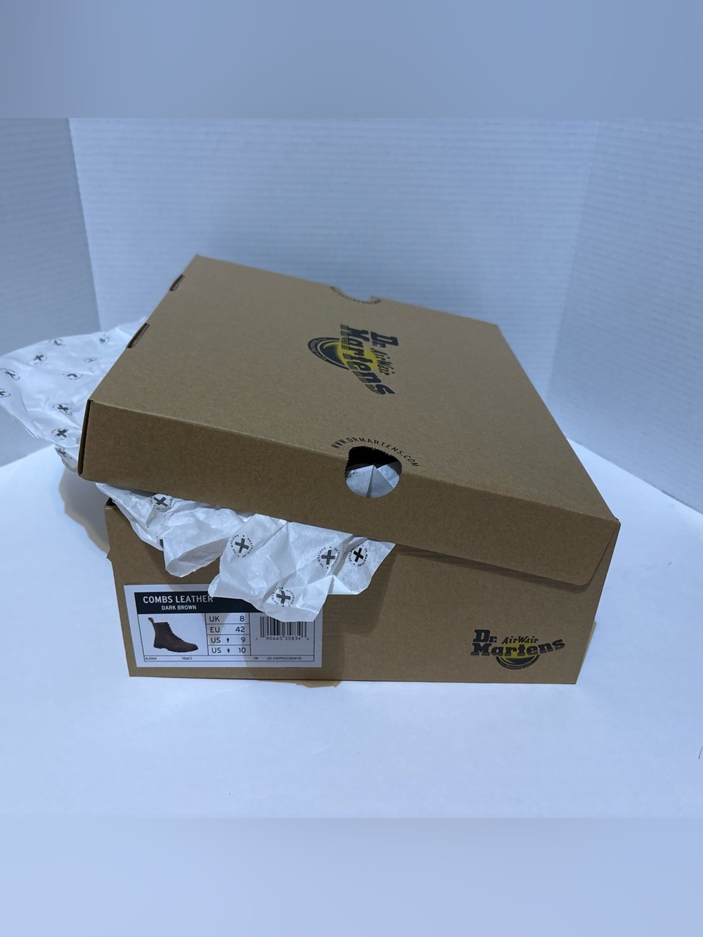 Dr. Martens shoe Box Dr Martens AirWair crazy horse 26006207 EMPTY BOX ONLY